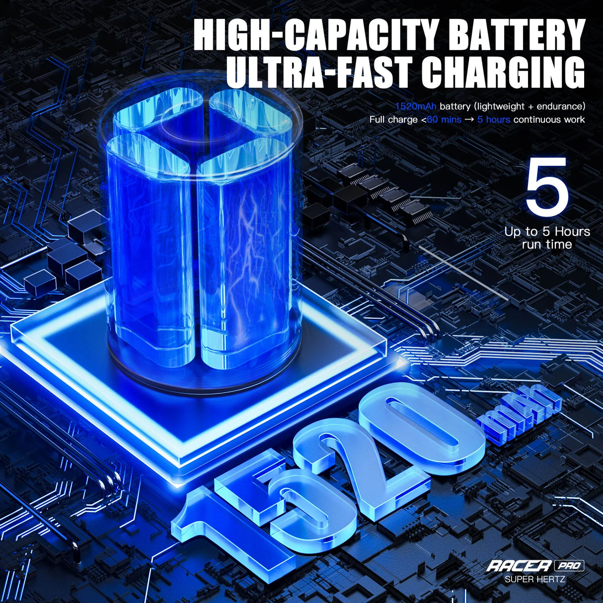 قلم وشم لاسلكي ماست ريسر برو وردي بسُمك 4.2 مم