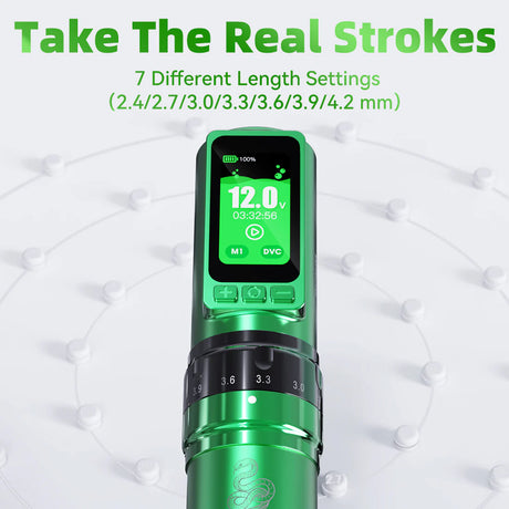 Mast Dragonhawk Fold Pro Year of Snake Edition Wireless Tattoo Machine - BVShop