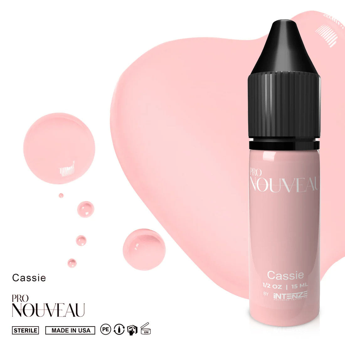 مجموعة أحمر خدود شفاه برو نوفو من إنتينز 6x15ml