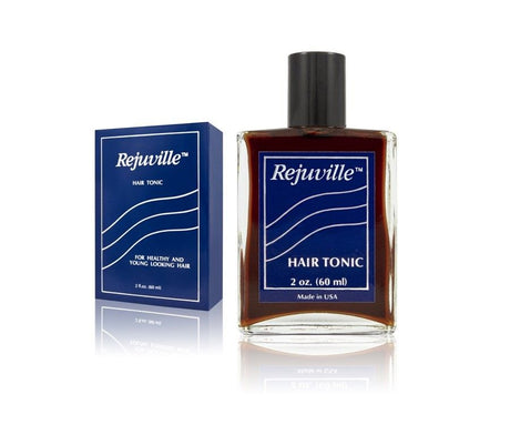 Rejuvi Hair Tonic 60ml bottle with ginseng and ginkgo scalp formula