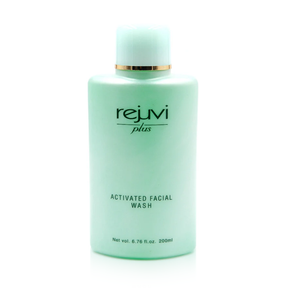 Rejuvi Plus Activated Facial Wash 200ml facial cleanser