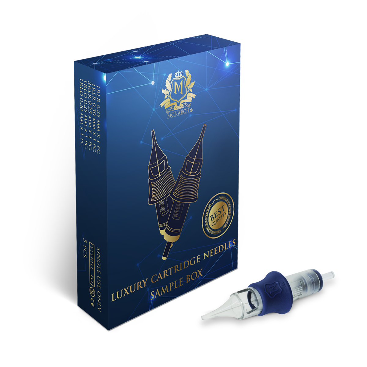 Skin Monarch Luxury Kartridžų Testinis Rinkinys
