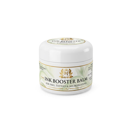 Skin Monarch Ink Booster Balm 30مل, عبوة بيضاء مغلقة مع الملصق الأمامي