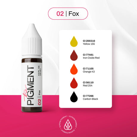 The Pigment 02 Fox Pigment (15ml) - BVShop