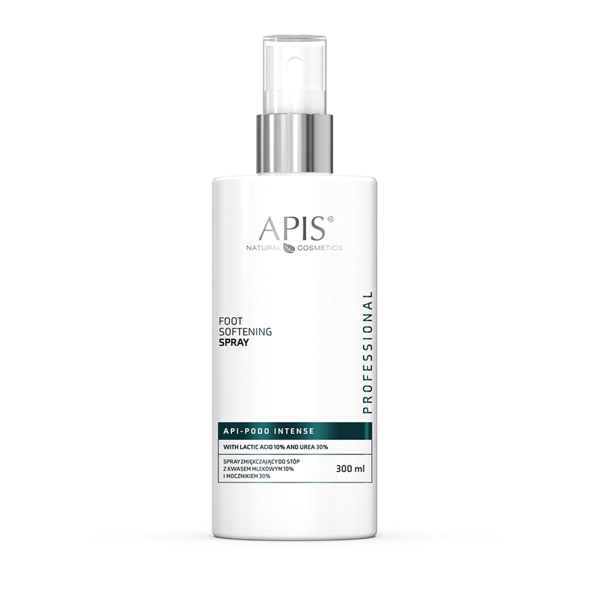 Apis Api-Podo Intense Foot Softening Spray with AHA, BHA acids and urea 25% 300ml - BVShop