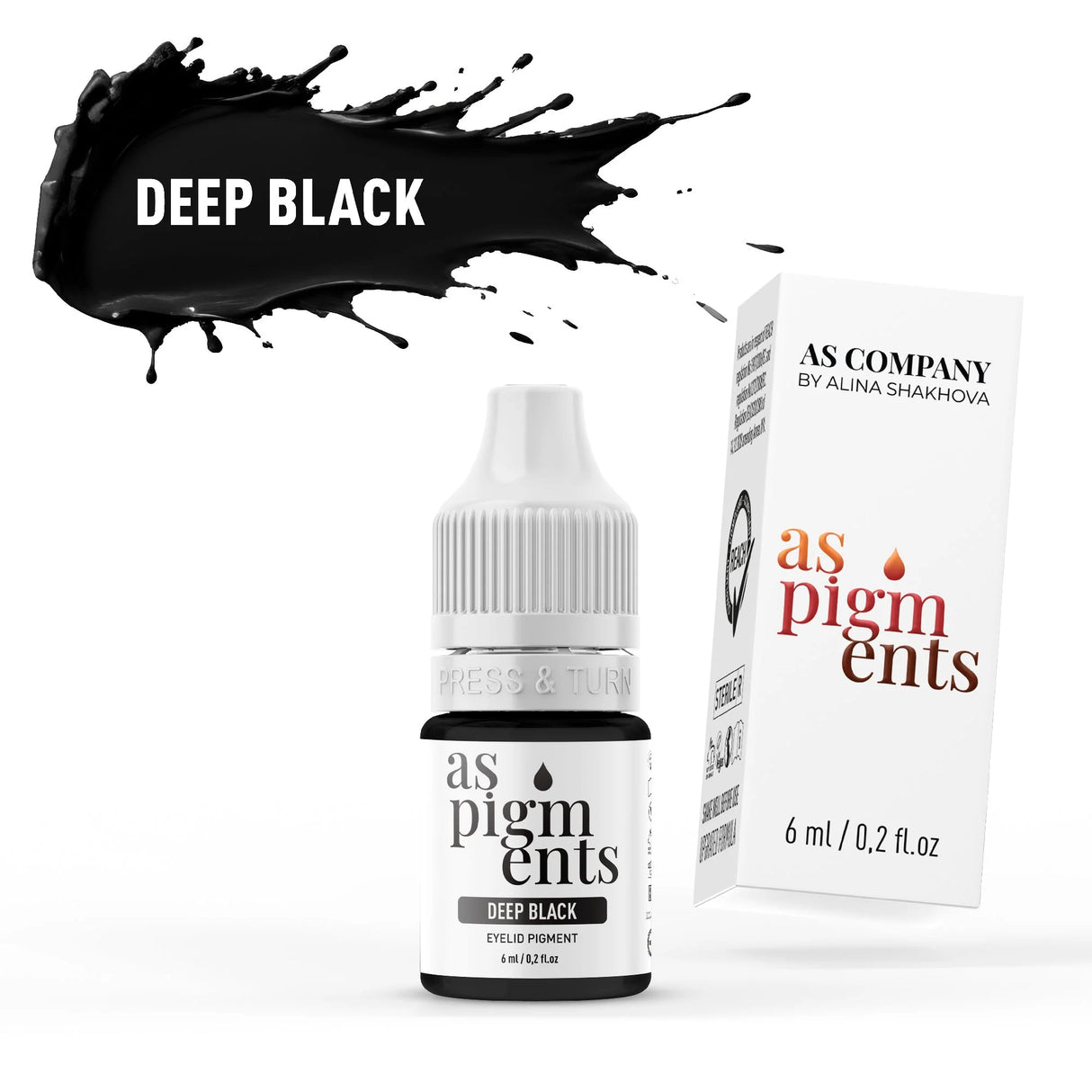 AS COMPANY Base Set Hybrid (AS Pigments) 10pcs/6ml - BVShop