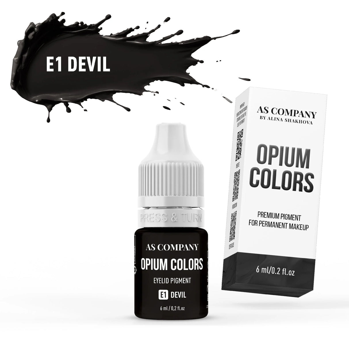 AS COMPANY Base Set Hybrid/Organic (OPIUM COLORS) 10pcs/6ml - BVShop