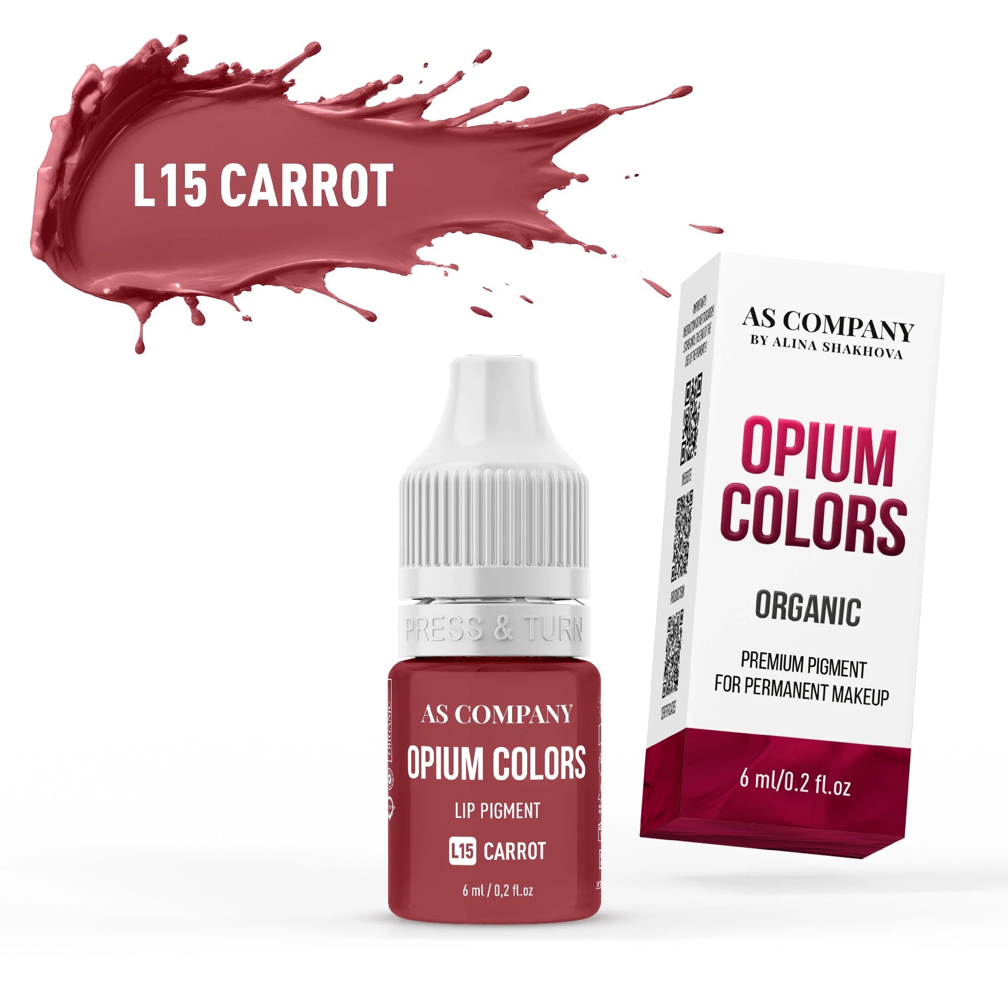 AS COMPANY L15-Carrot (OPIUM COLORS) 6/15ml - BVShop