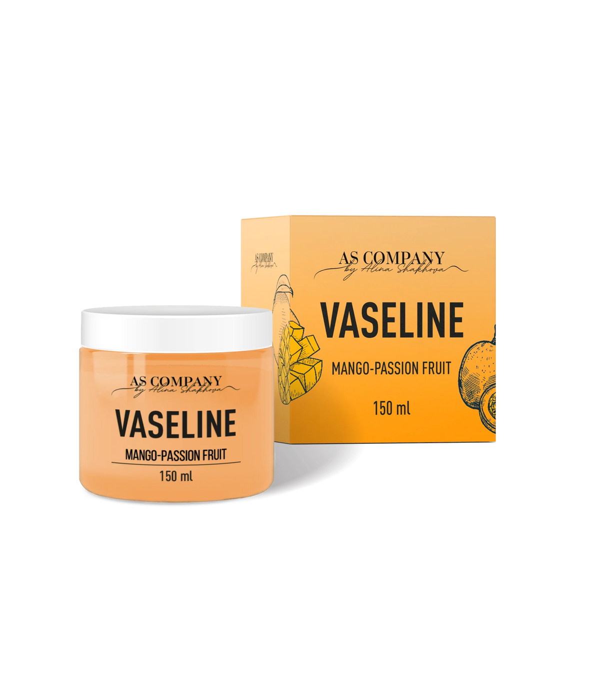 شركة AS فازلين مانجو-فاكهة العاطفة 150ml