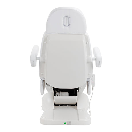 Azzurro Lux 4m white cosmetic chair with cradle - BVShop