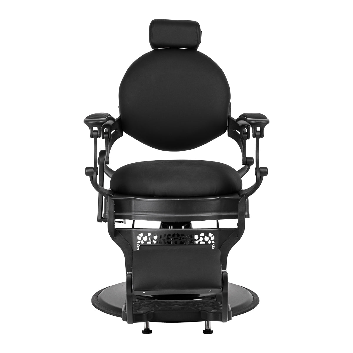 Barber chair Gabbiano Niccolo Black buttonless - BVShop
