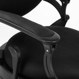 Barber chair Gabbiano Niccolo Black buttonless - BVShop