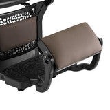 Barber chair Gabbiano Niccolo brown buttonless - BVShop