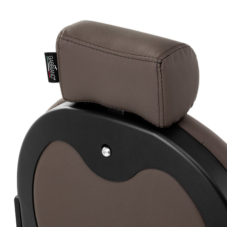 Barber chair Gabbiano Niccolo brown buttonless - BVShop