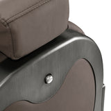 Barber chair Gabbiano Niccolo Brown - BVShop