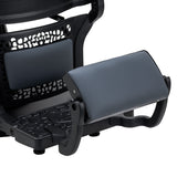 Barber chair Gabbiano Niccolo graphite buttonless - BVShop