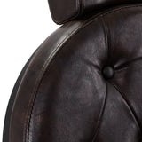 Barber chair Gabbiano President Brown - BVShop