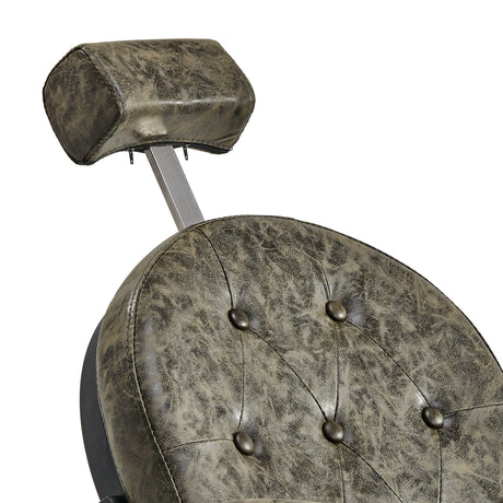 Barber chair President Old Leather Green - BVShop