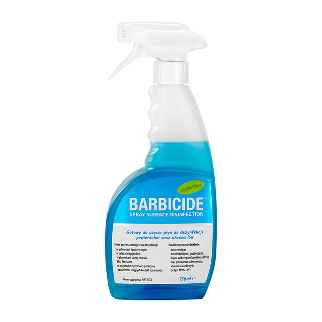 Barbicide spray for disinfecting all surfaces, 750ml odorless - BVShop