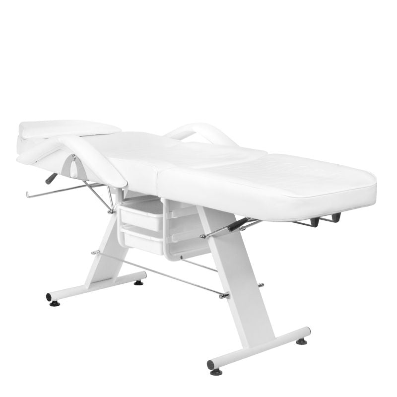 Basic 202 cosmetic chair with trays white - BVShop