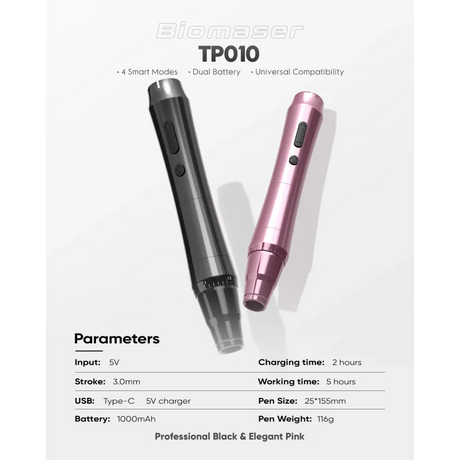 مجموعة machine pen لاسلكية Biomaser TP010