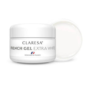 CLARESA FRENCH GEL EXTRA WHITE 25 g - BVShop