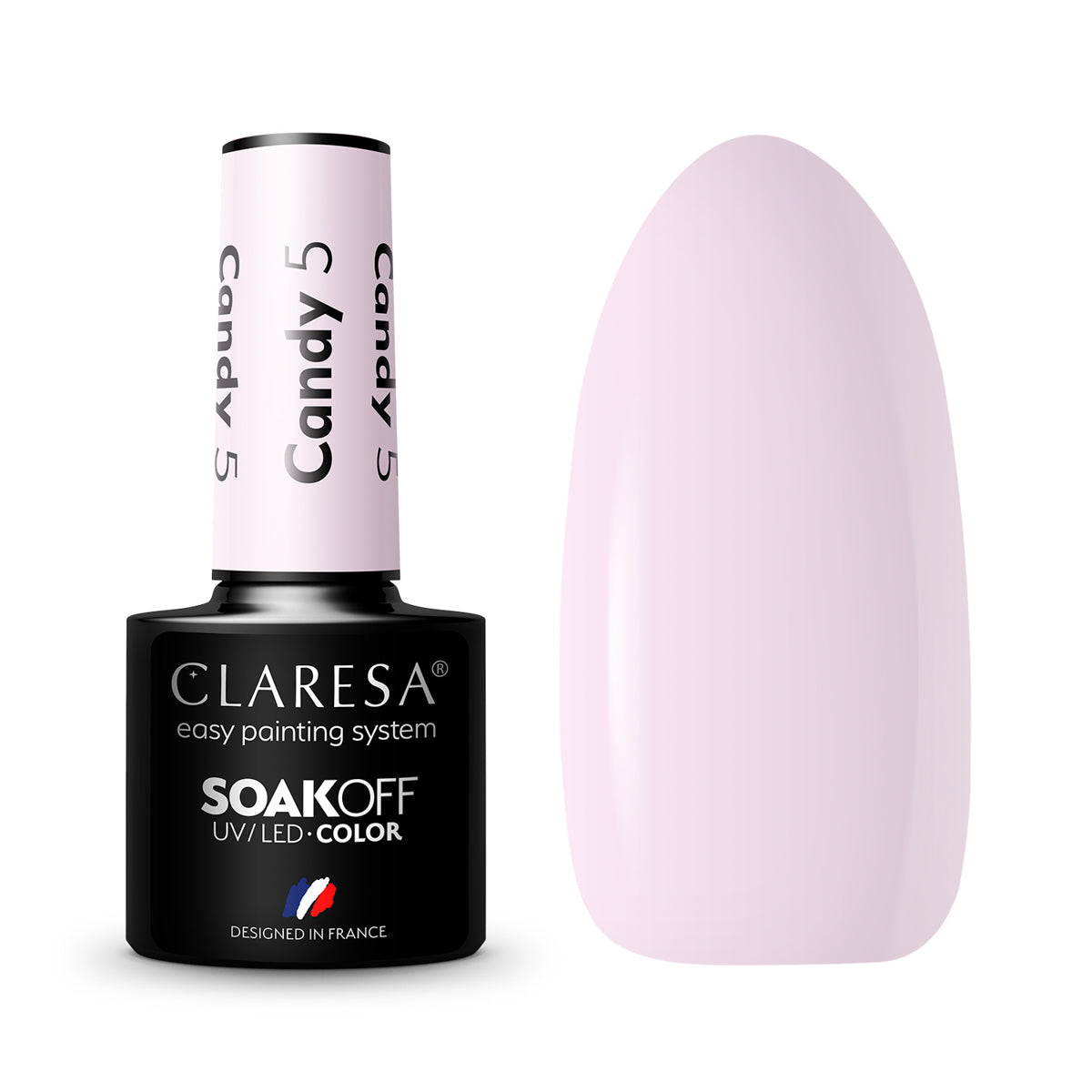 CLARESA Hybrid nail polish CANDY 5 - BVShop