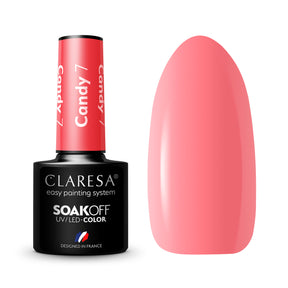 CLARESA Hybrid nail polish CANDY 7 - BVShop