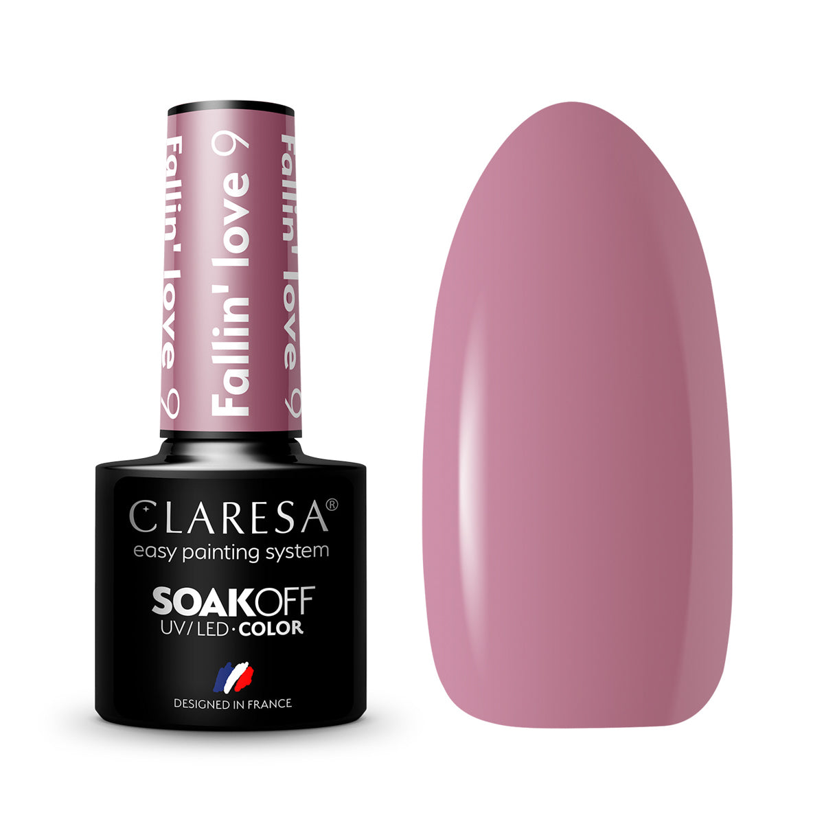 CLARESA Hybrid nail polish FALLIN "LOVE 9 -5g - BVShop