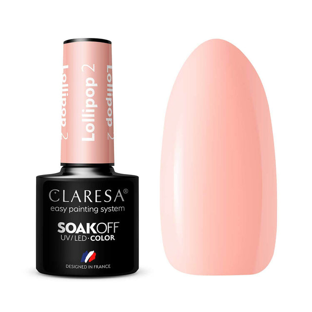 CLARESA Hybrid nail polish LOLLIPOP 2 -5g - BVShop