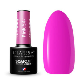 CLARESA Hybrid nail polish PINK 547 -5g - BVShop