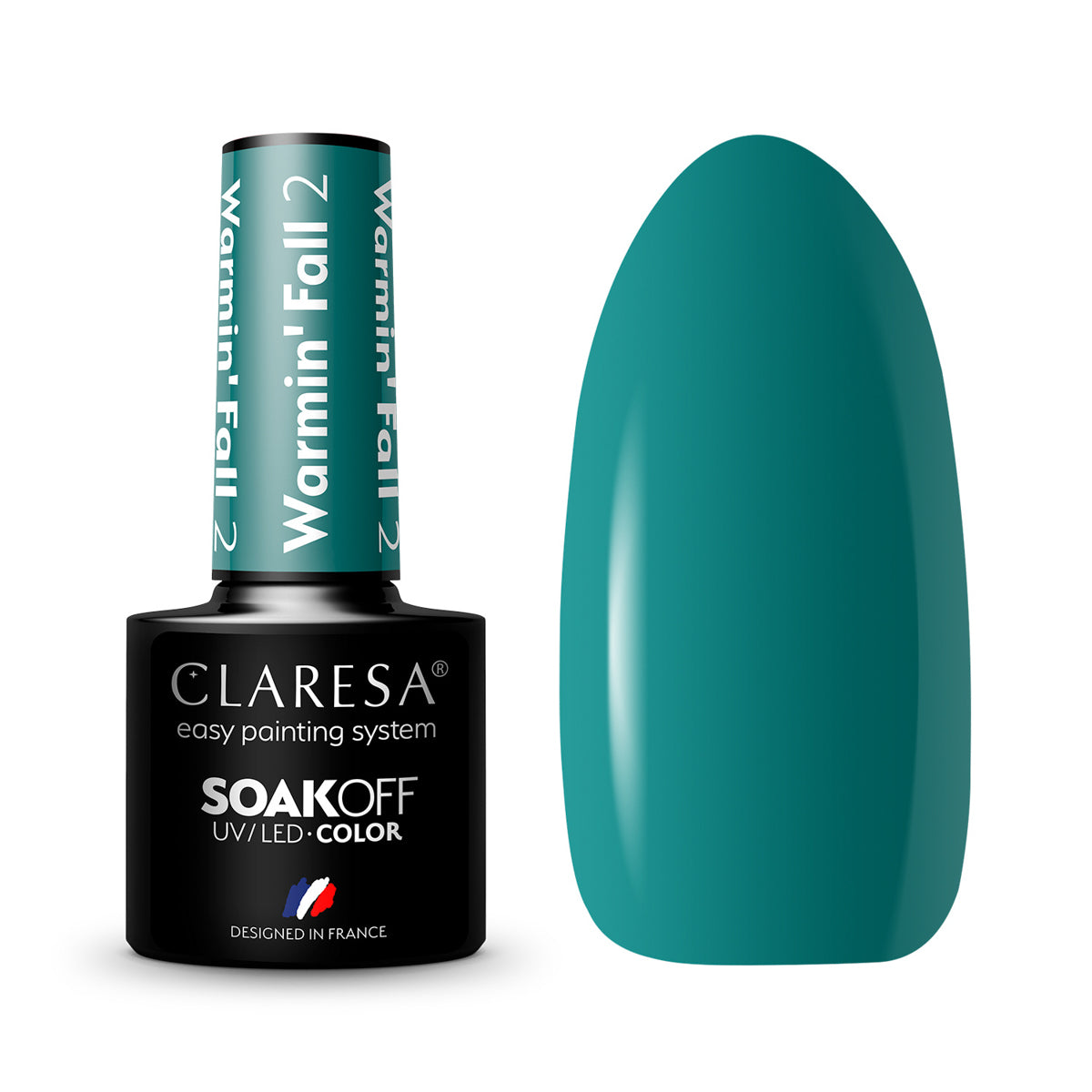 CLARESA Hybrid nail polish WARMIN "FALL 2 -5g - BVShop