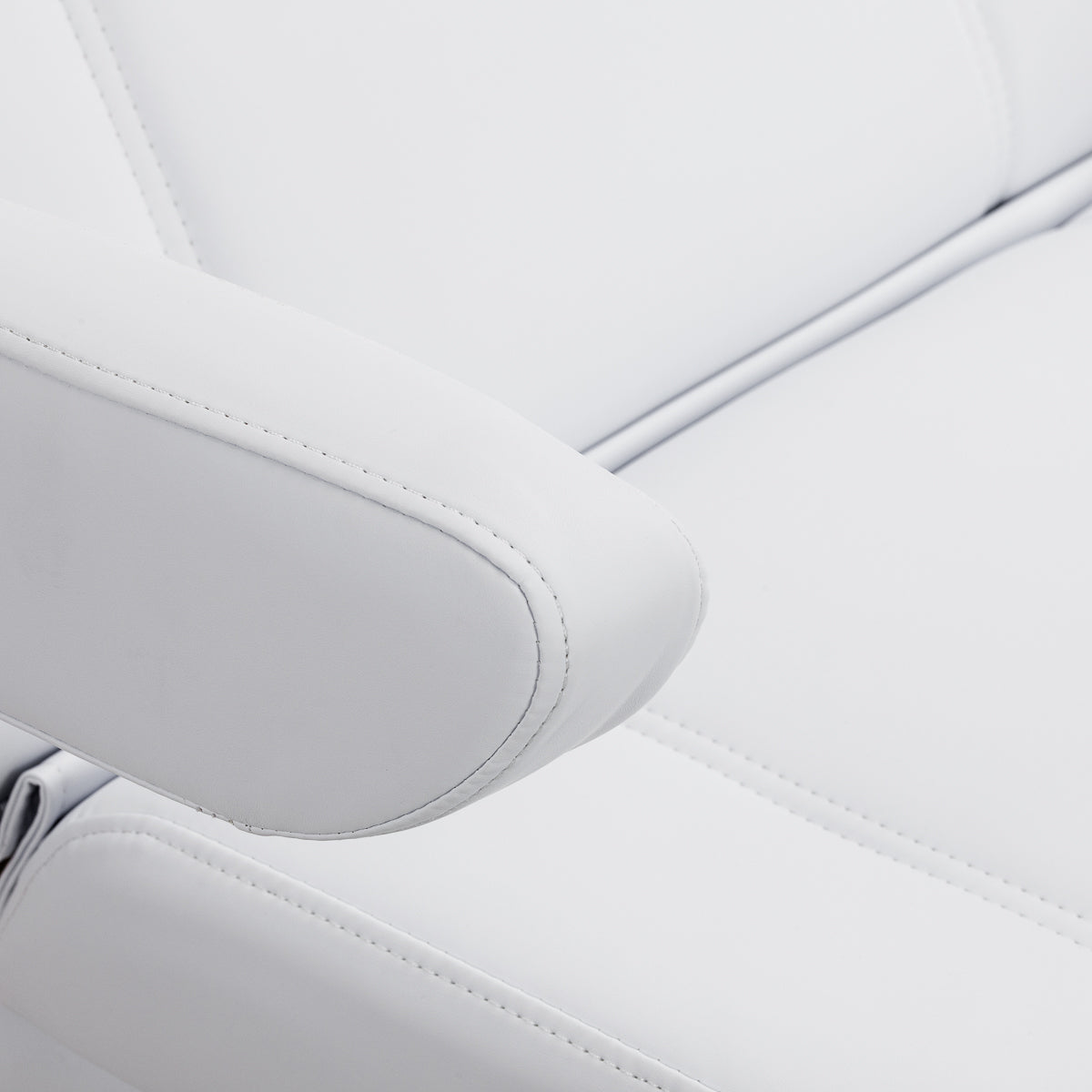 Cosmetic chair Azzurro Lux 3m white with heating - BVShop