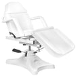Cosmetic chair hyd. a 234d with cradle white - BVShop