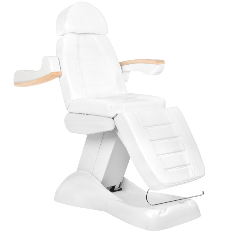 COSMETIC ELECTRIC CHAIR. LUX WHITE HEATED - BVShop