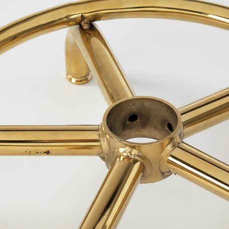 Cosmetic stool 6001-G gold – pink second category - BVShop