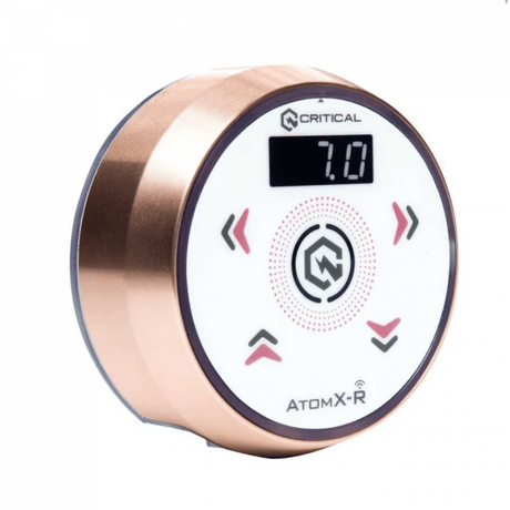 Critical Tattoo Power Supply Atom X-R Rosegold/White - BVShop