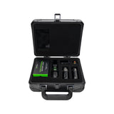 Critical Torque Wireless Tattoo Machine Ultimate Bundle with multiple needle configurations and sleek black design.