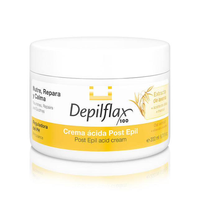 DEPILFLAX 100 CREAM WITH ACID AFTER DEPILATION 200 ML - BVShop