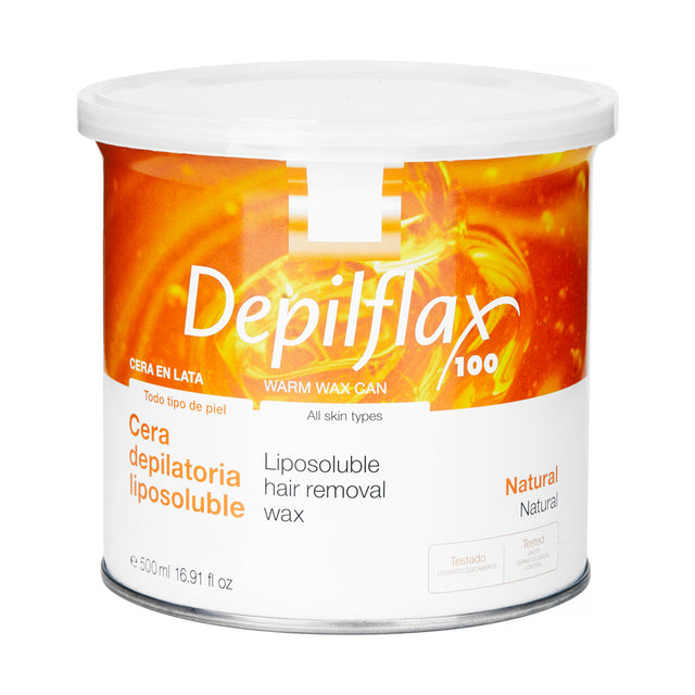 Depilflax depilatory wax can 500ml natural - BVShop