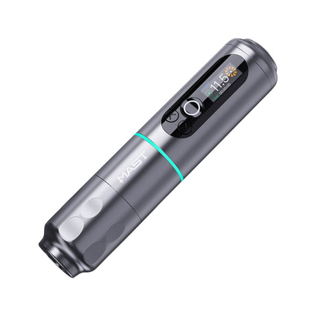 ماكينة وشم قلمية لاسلكية دراجونهوك ماست آرتشر 2 رمادية بخطوة 3.5 مم