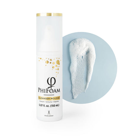 PhiAcademy Phi Foam Cleansing Foam 150ml on a light background
