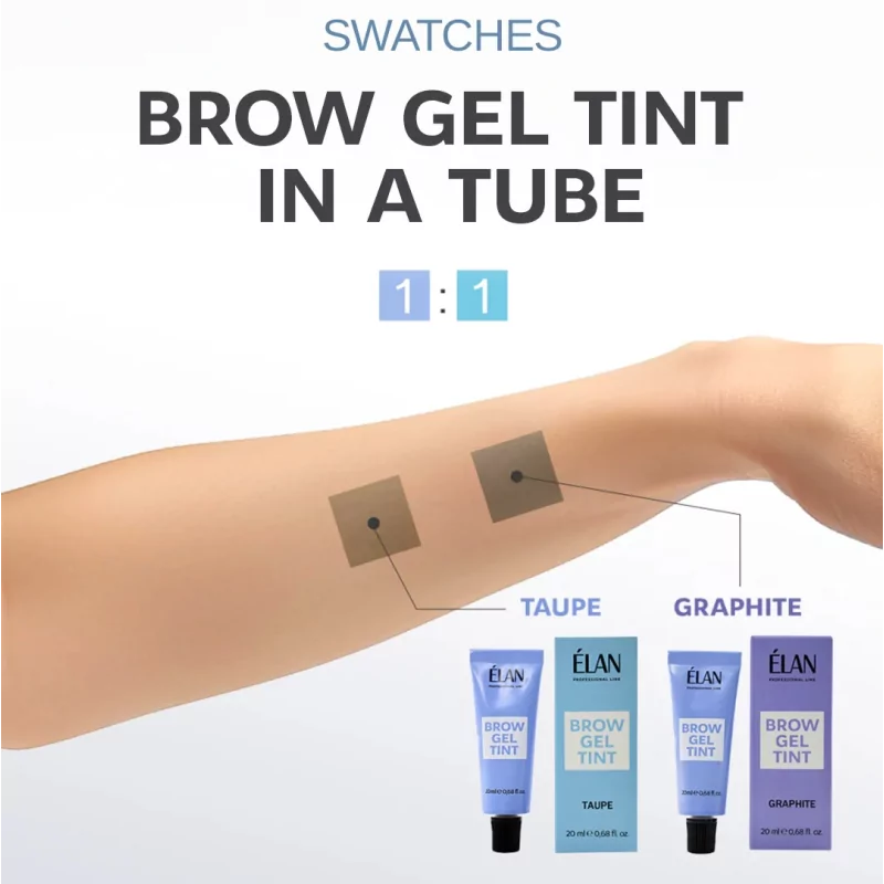 Elan Brow Gel Tint Taupe 20ml - BVShop