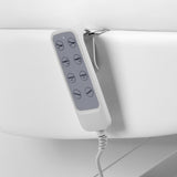 Electric cosmetic chair lux 4m white with a cradle - BVShop