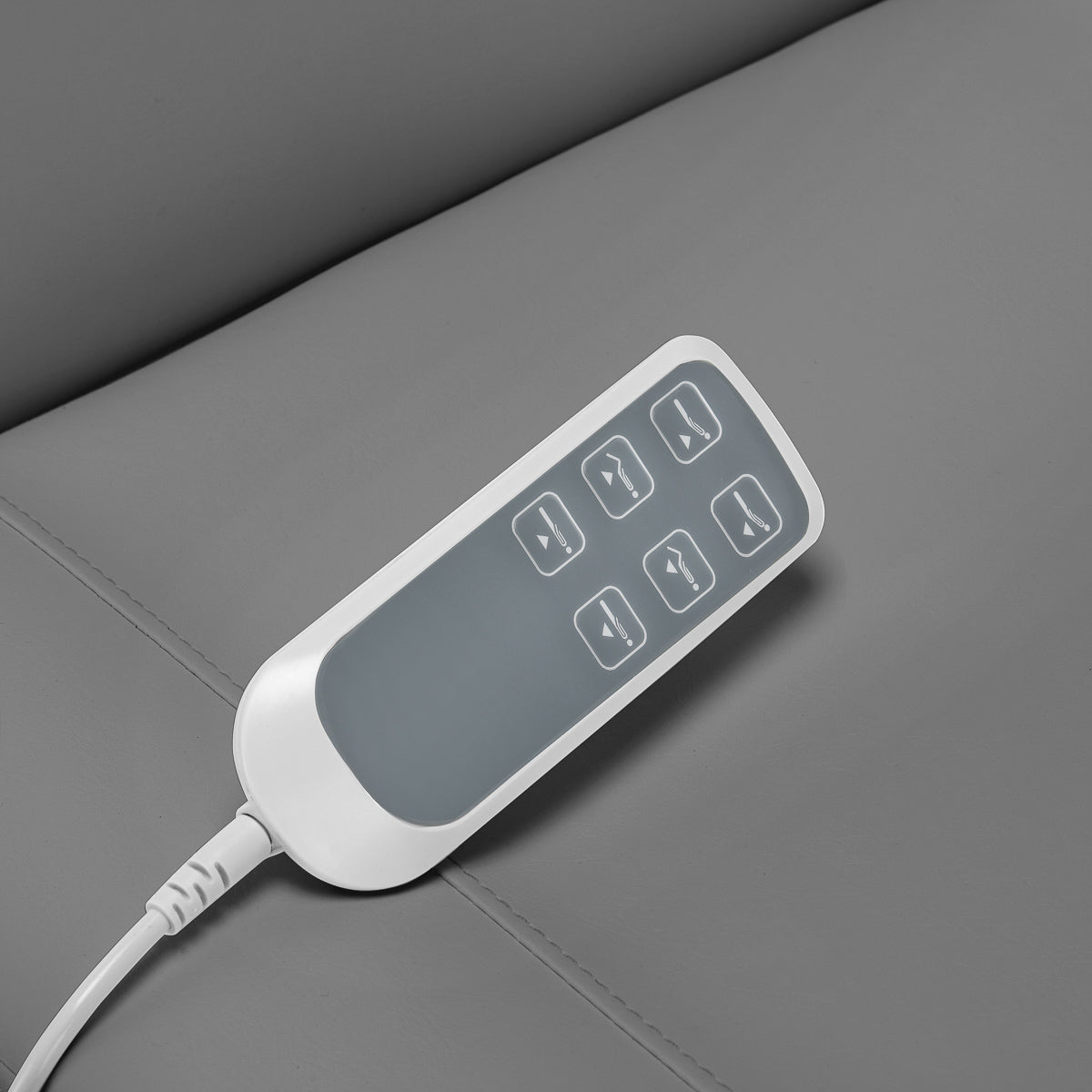 Electric cosmetic chair SILLON CLASSIC 3 motors gray - BVShop