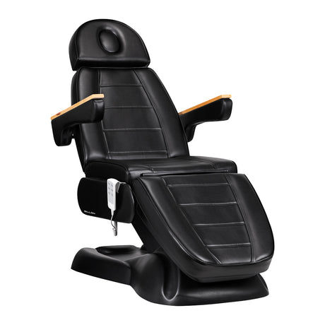 Electric cosmetic chair SILLON Lux 273B 3 actuators black - BVShop