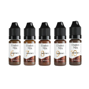 Etalon Mix Mineral Line Eyebrow Set 5x10ml - BVShop
