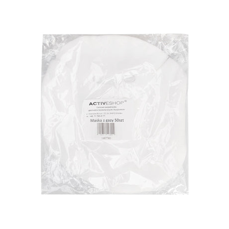 FACE MASK MADE OF GAZE 50 PCS - BVShop