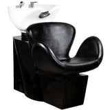 Gabbiano Amsterdam hairdressing wash unit black - BVShop