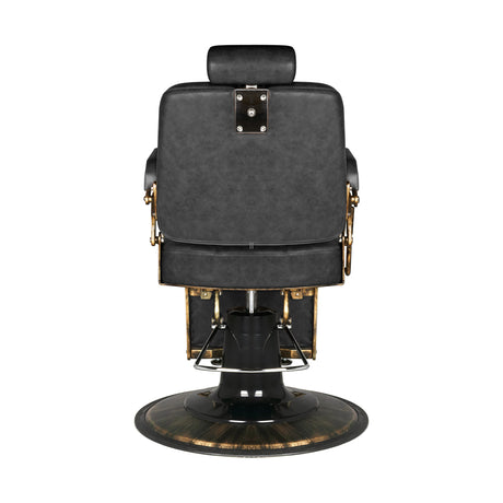 Gabbiano barber chair Boss HD Old Leather black - BVShop